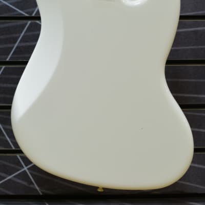 Fender Player Jazz Bass Olympic White Left-Handed Electric Bass Guitar B Stock image 2