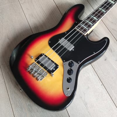 Hondo Jazz Bass  Maxon pickups 1978 Sunburst for sale