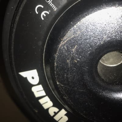Punch bass speaker in behanger case image 1
