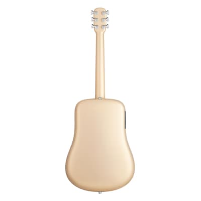 Lava Music ME 4 Carbon Fiber 36” Acoustic Electric Guitar - Soft Gold image 3