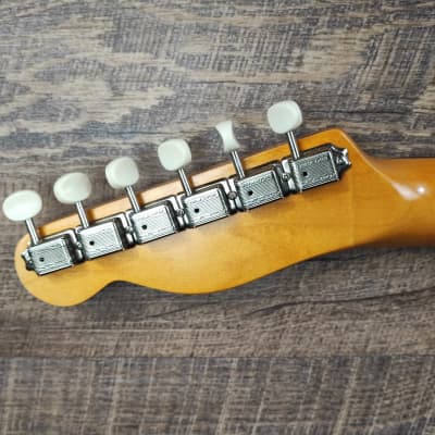 MyDream Stratocaster Custom Built - Sunburst Thinline Charlie Christian Freeway image 9