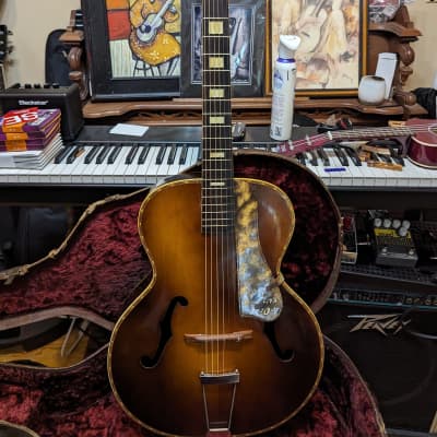 SS Stewart 7005 Archtop Acoustic Guitar 1940s image 6