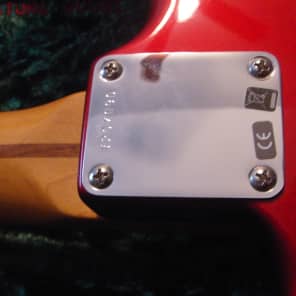 David Gilmour Custom Fender Stratocaster 57 Reissue 1999/2012 Candy Apple Red Pink Floyd Package image 8