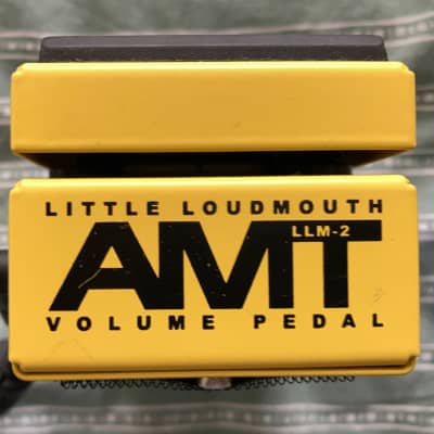 AMT Electronics Little Loud Mouth LLM-2 Volume Pedal 2010s - Yellow for sale