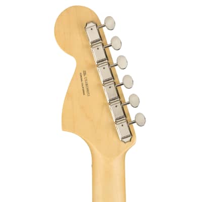 Fender American Performer Mustang Guitar w/ Gig Bag - Satin Sonic Blue image 5