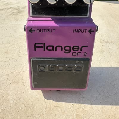 Boss BF-2 Flanger 1984-1990 (Green Label) Made In Japan | Reverb
