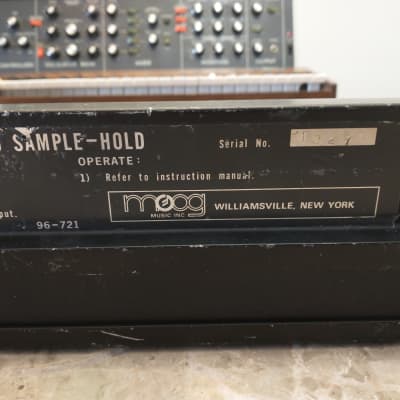 Moog minimoog Model D - 1974 with Super Rare 1125 Sample-Hold Controller image 6