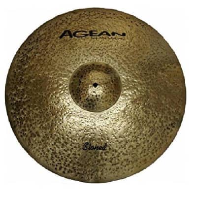 Agean Cymbals 18-inch Stoned Crash image 2
