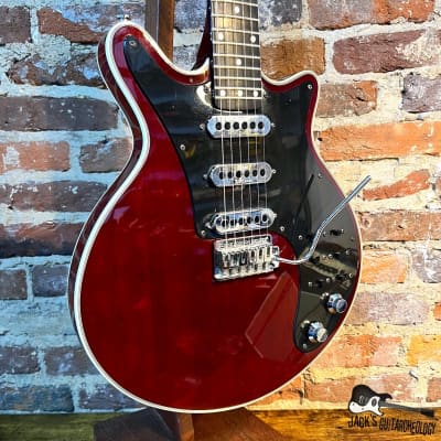 Burns London Brian May Red Special Electric Guitar (2007 - Wine Red) image 6