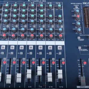 Yamaha MG124C 12 Channel Stereo Mixer 4 Bus Effects Dual Aux | Reverb