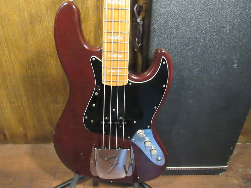1978 Made in USA Fender Jazz Bass Guitar With Original Case image 1