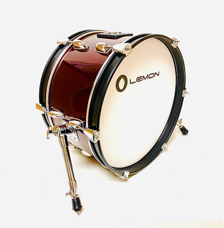 Lemon 16” RED Bass Kick Drum for Roland and Alesis Kit image 1