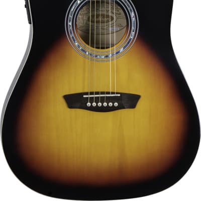 Jay Turser JJC-HRT-PS JJ-Heart Series Acoustic Guitar