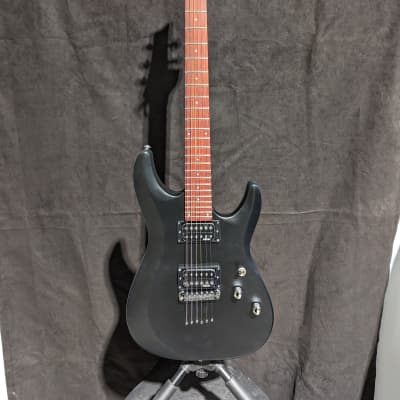 Schecter C-6 Deluxe Satin Black Electric Guitar image 1