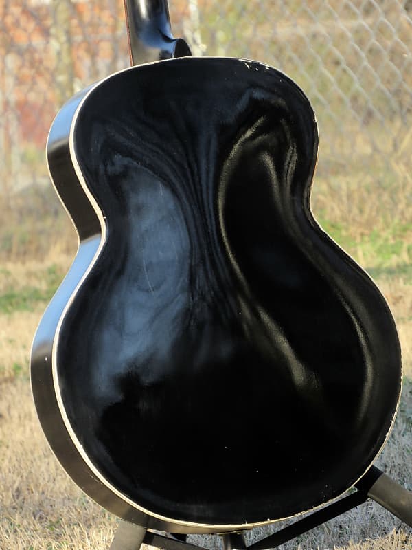 Jet Black~ 1951 Gretsch New Yorker 