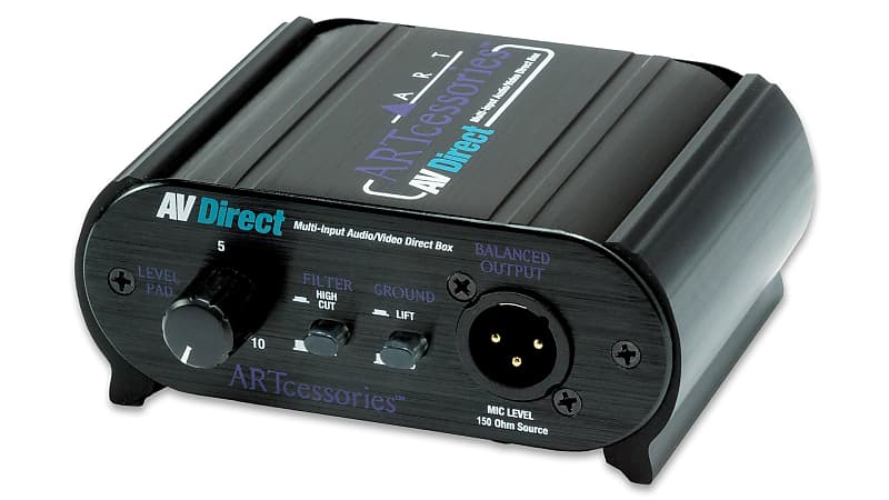 ART AV Direct – Audio/Video Direct Box image 1