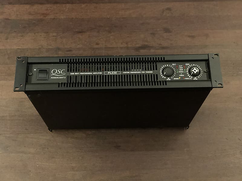 QSC Powerlight 2 PL236 Power Amp Black | Reverb