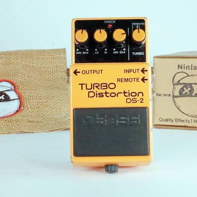Boss DS-2 Turbo Distortion with box Made in Japan 1989 | Reverb