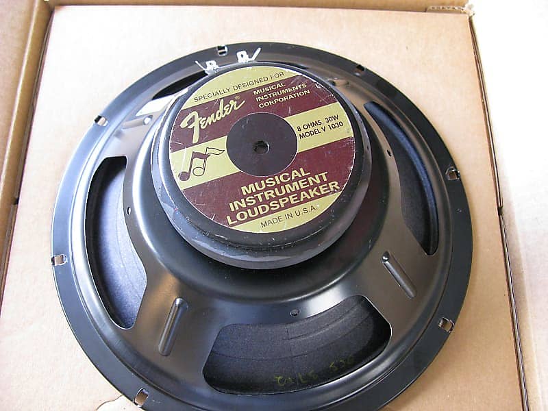 Fender Eminence V1030 8ohm speakers Reverb