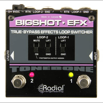 Reverb.com listing, price, conditions, and images for radial-bigshot-efx