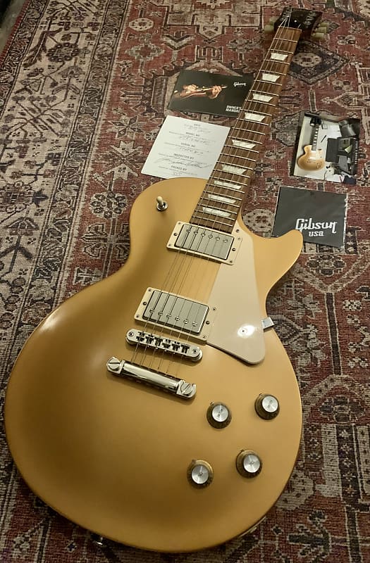 Gibson Les Paul Tribute 2018 - Satin Gold Top | Reverb Gibson Les Paul Tribute 2018 - Satin Gold Top | Reverb