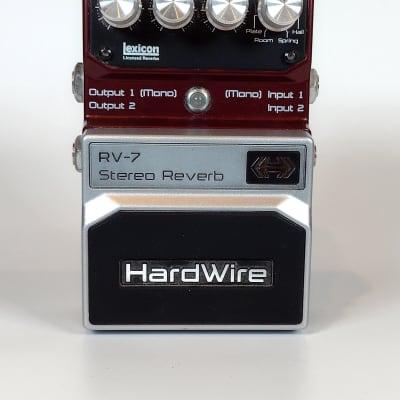 DigiTech Hardwire RV-7 Stereo Reverb 2010s - Purple | Reverb