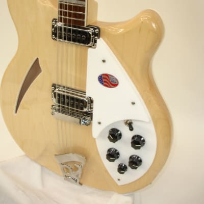 Rickenbacker 360/12 12-String Semi-Hollow Body Electric Guitar - Mapleglo image 4