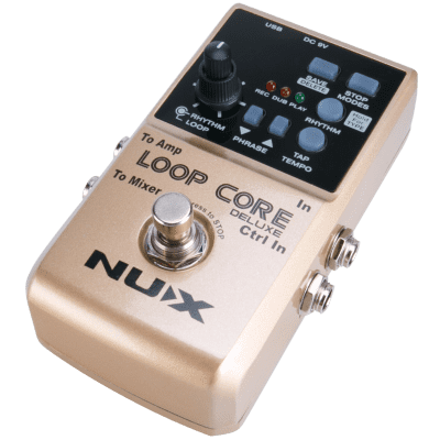 Open Box NUX Loop Core Deluxe Looper Guitar Effects Pedal w/ Footswitch image 2
