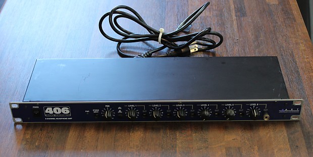 ART 406 400 Series Six Channel Headphone Amplifier Rackmount