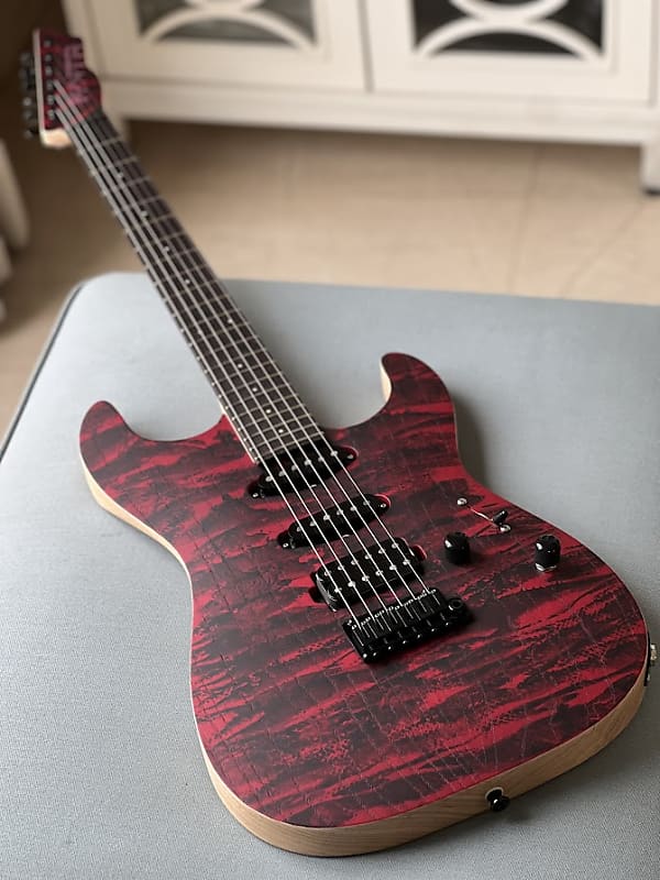 Saito S-622 SSH with Rosewood in Red Granite 232289 image 1