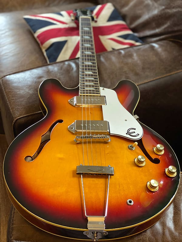 Epiphone 1995 Casino Electric Guitar Antique Sunburst Finish