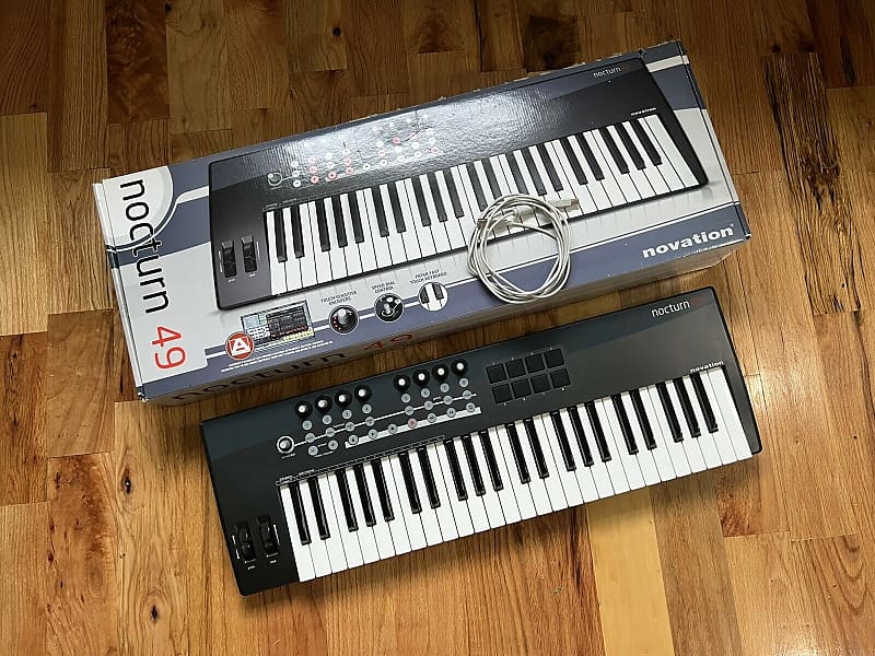 Novation NOCTURN 49 USB Keyboard MIDI Controller with Reverb