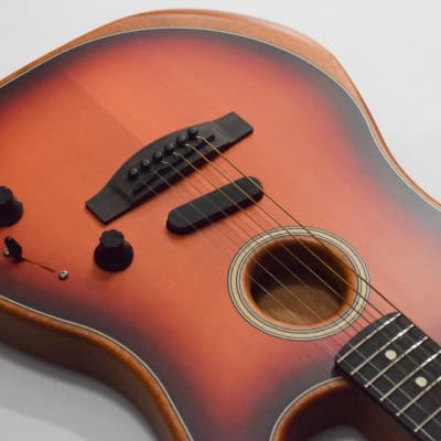 Fender American Acoustasonic Stratocaster Acoustic-electric Guitar (DEMO) - 3-Color Sunburst image 6