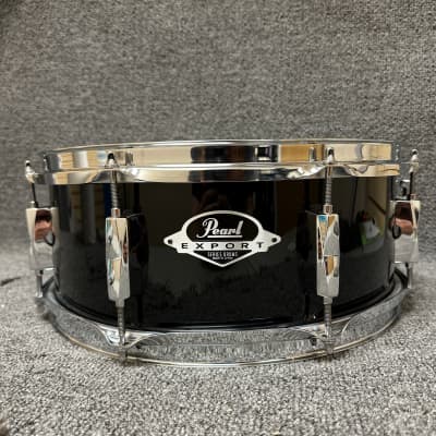 Pearl 5.5x14 Vision Snare Drum Black w/Black Hardware | Reverb