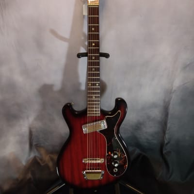 Kawai Vintage Prestige Electic Guitar 1960s - Red Burst image 2