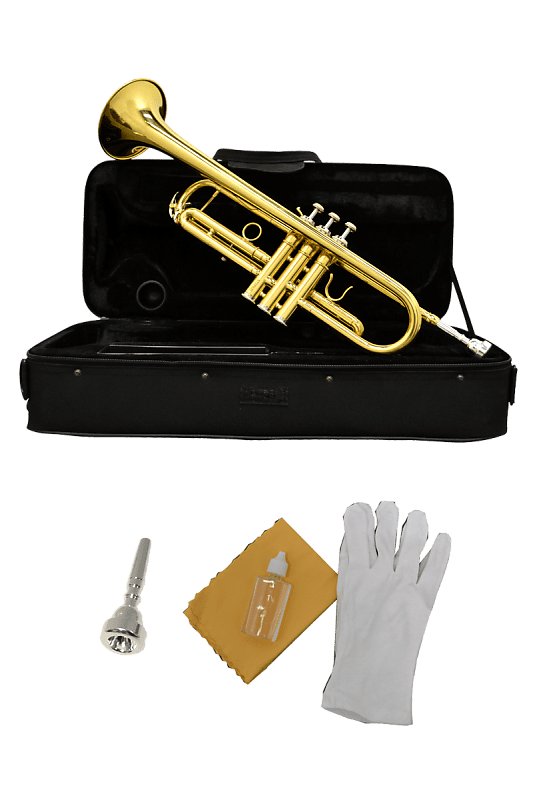 B - U.S.A. WTR-PK-BK POCKET TRUMPET BLACK