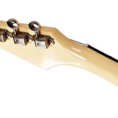 Eastwood Warren Ellis Tenor Baritone 2P Alder Solid Body Bolt-on Maple Neck 4-String Electric Guitar image 6