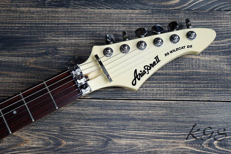 86年製　アリアプロ2 RS ワイルドキャット DX Aria Pro II RS WildCat-II DX 1985-1986 White | Reverb Poland