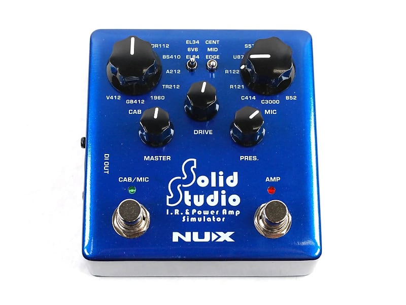 ギター NUX Solid Studio NSS-5 Amazon.com: NUX NSS-5 Solid Studio I.R. and Power Amp