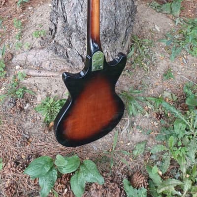 Kawai Teisco S-70/S-1 1963 - Nitrocellulose tobacco sunburst image 7