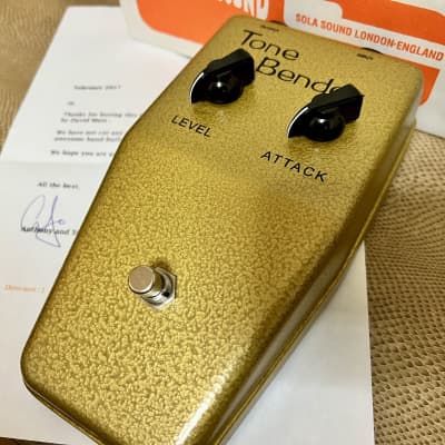 Reverb.com listing, price, conditions, and images for sola-sound-tone-bender-mk1