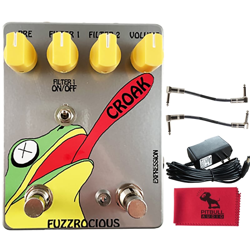 貴重Silva塗装個体　Fuzzrocious Pedals CROAK CROAK | FUZZROCIOUS PEDALS