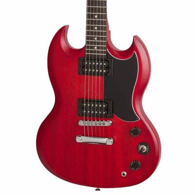 Epiphone SG Special Satin E1 Electric Guitar (Vintage Worn Cherry) (BF23) for sale