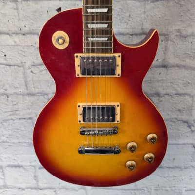 Indiana LP Style Red Yellow Burst Set Neck Electric Guitar for sale