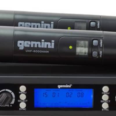 Gemini UHF 6200M Dual Handheld Wireless System image 2