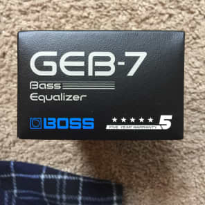 Boss GEB-7 Bass Equalizer 2017 image 7