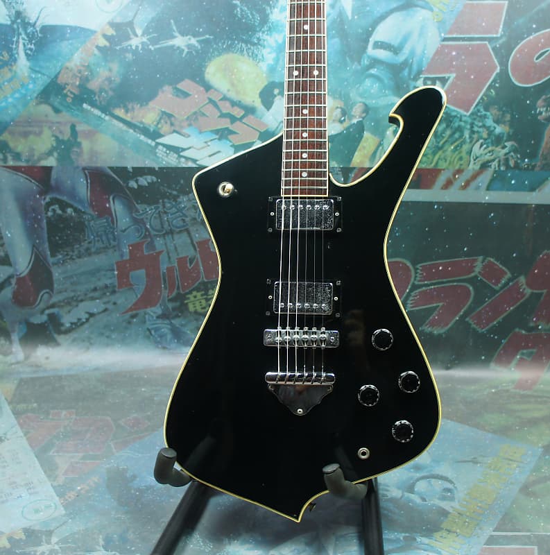Greco Mirage M-600 1978 Black Ibanez Iceman | Reverb