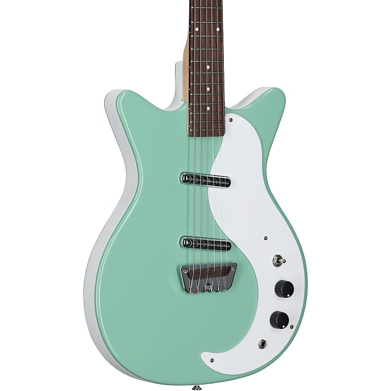Danelectro Stock '59 Electric Guitar, Vintage Aqua | Reverb