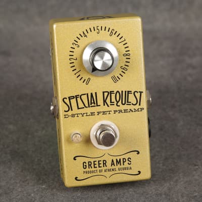 Reverb.com listing, price, conditions, and images for greer-amps-special-request-preamp