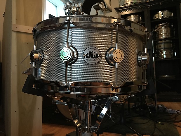 Dw knurled sales steel snare